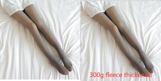 Leggings Térmicos Translúcidos Talla Grande con Forro Polar para Invierno - Image 13