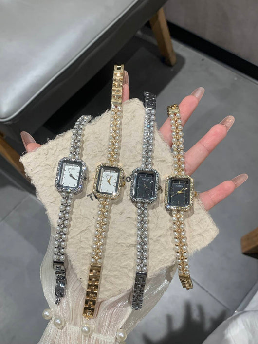 Reloj Pulsera de Perlas para Mujer - Elegancia Atemporal - Image 20