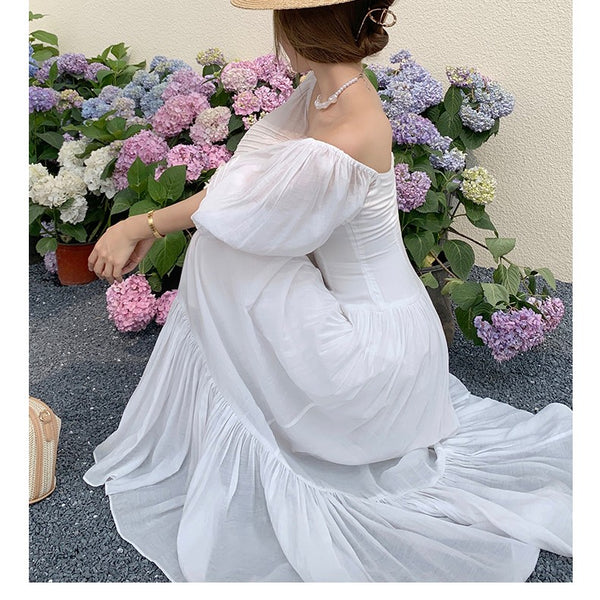 Vestido Retro Palacio Francés para Mujer