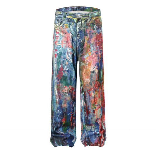 Jeans Oversized Retro Estilo Industrial - Diseño Holgado Primavera