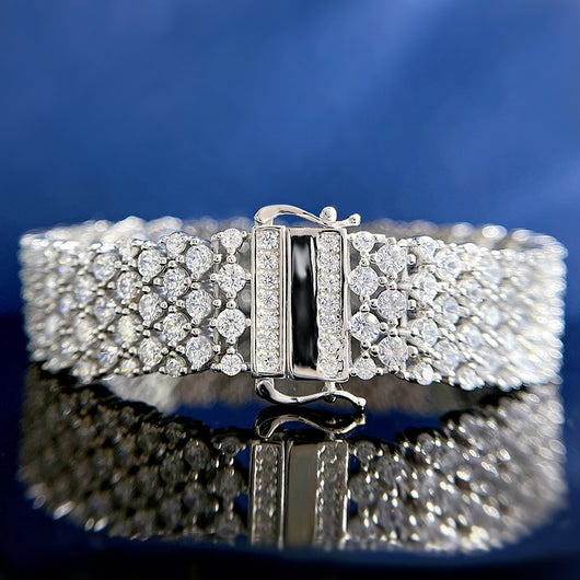 Pulsera Avanzada Estrella Brillante con Incrustaciones de Río - Image 7