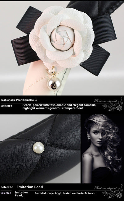 Funda Universal para Volante de Auto con Diseño Camelia - Image 7