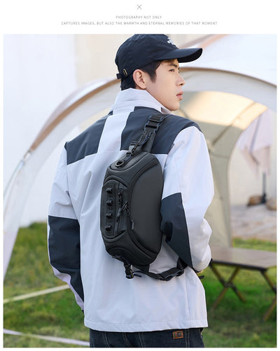 Bolsa de Pecho para Hombre - Mochila Bandolera de Moda - Image 18