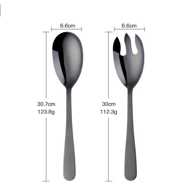 Tenedor Ensalador de Acero Inoxidable Premium - Image 7