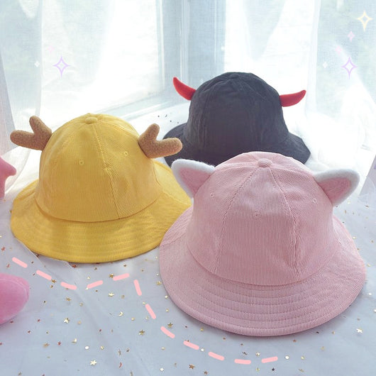 Gorra Bucket de Pana Suave - Estilo Sweet Girl Casual - Image 24