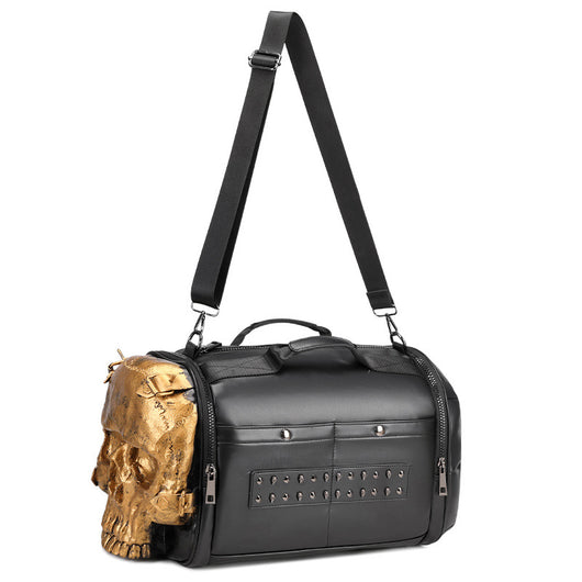 Bolsa Crossbody de Viaje con Diseño de Calavera 3D - Portátil y Moderno - Image 7