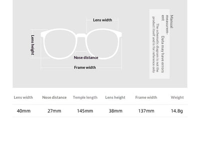 Armazón de Gafas Redondo en Titanio Ensamblado - Image 12