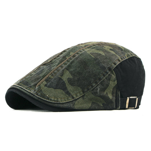 Gorra Béret Camuflaje para Hombre - Estilo Militar Lavable - Image 7