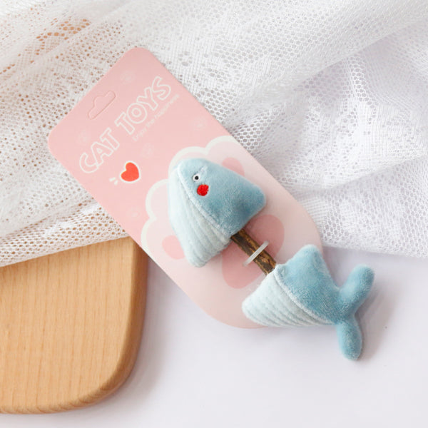 Juguete Dental para Gatos - Palo Molar Limpiador de Dientes