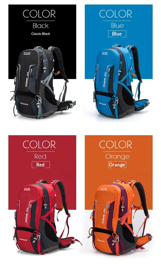 Mochila de Campamento Impermeable de Gran Capacidad - Image 14