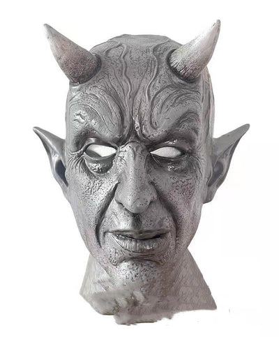 Máscara de Demonio con Cuernos Halloween - Látex Premium - Image 4
