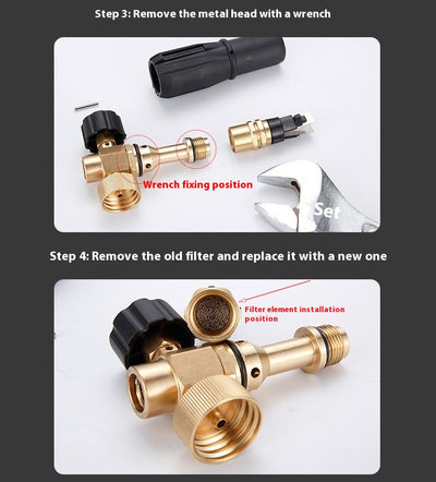 Accesorios de Pantalla Espumante para Tanque de Espuma de Alta Presión - Image 11