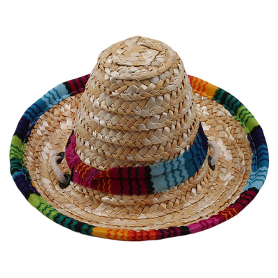 Sombrero de Paja Tejido para Mascotas - Gorro Mexicano para Perros y Gatos - Image 8