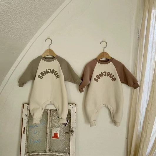 Romper Casual Holgado con Letras para Escalada - Image 3