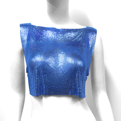Top Brillante con Lentejuelas Metálicas - Estilo Dulce y Picante - Image 10