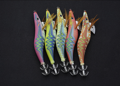 Anzuelo de Madera para Camarones y Calamares - Image 7