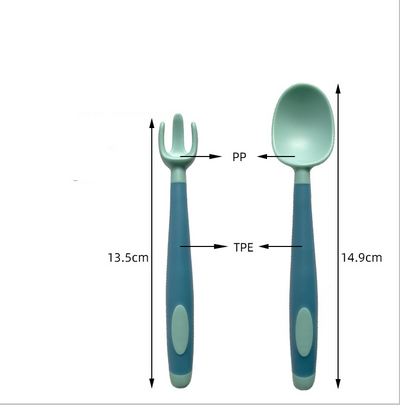 Juego de Vajilla de Entrenamiento para Alimentación Complementaria del Bebé - Image 6
