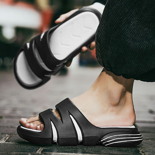 Pantuflas Casuales para Hombre con Suela Gruesa Antideslizante - Image 6