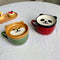 Taza de Cerámica Panda Shiba Inu con Tapa