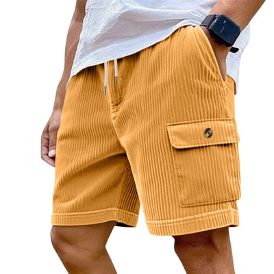 Shorts de Pana para Hombre con Múltiples Bolsillos - Image 14