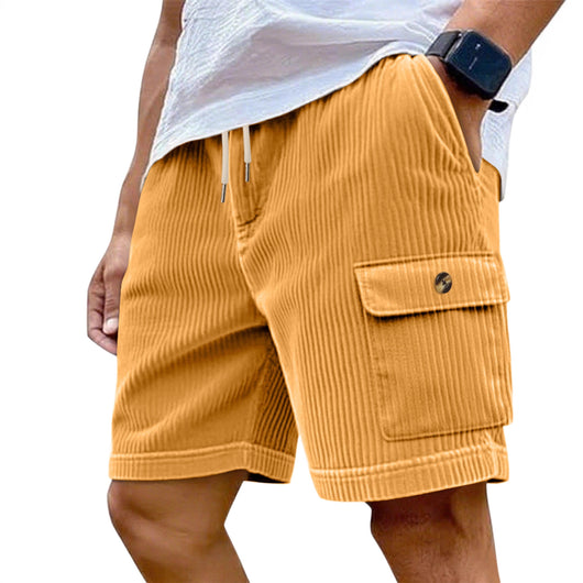 Shorts de Pana para Hombre con Múltiples Bolsillos - Image 14