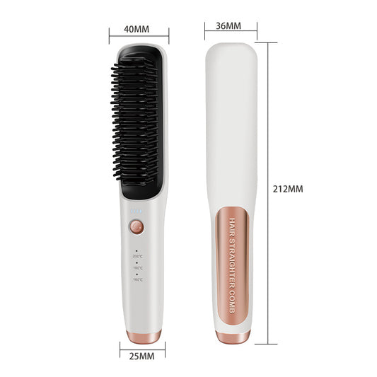 Plancha y Rizador de Cabello Inalámbrico 2 en 1 con Tecnología Dual - Image 2