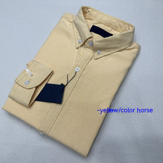 Camisa Manga Larga Hombre Business Casual Primavera Otoño - Image 10