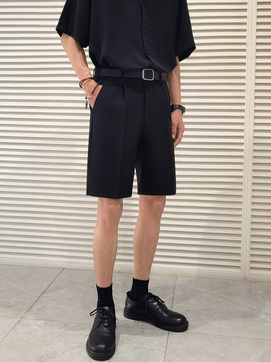 Pantalones Casuales Holgados de Cinco Bolsillos en Colores Sólidos para Hombre - Image 19