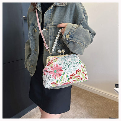 Bolso de Mano Vintage Estilo Pastoral para Mujer - Image 13