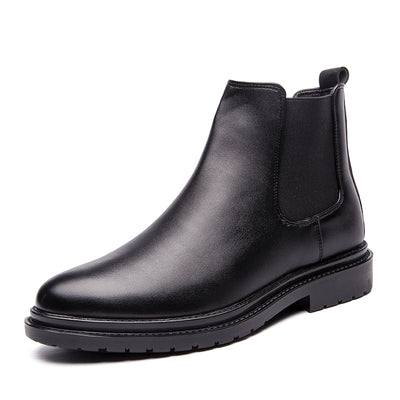 Botas de Cuero para Hombre - Elegantes y Cálidas para Invierno y Eventos