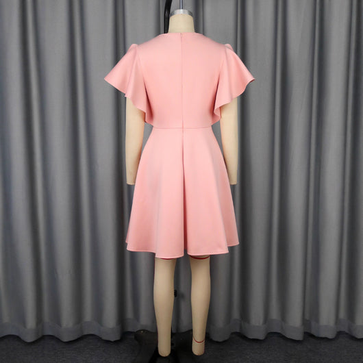 Vestido de Fiesta Elegante con Bordado Exclusivo Ajuste Slim - Image 4