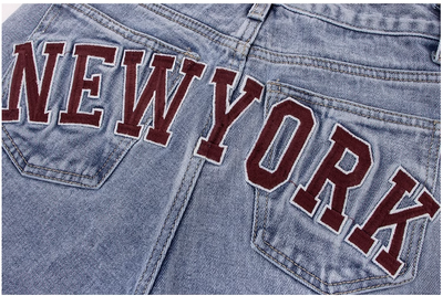 Jeans Rectos Cintura Alta Azul Claro Efecto Reductor Estilo Retro - Image 7