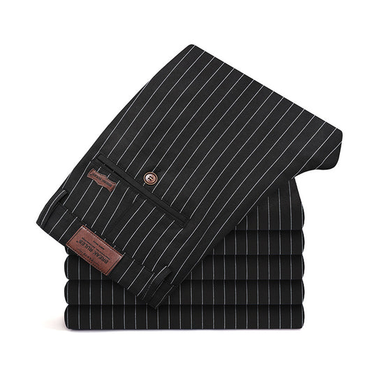 Pantalones Slim Juveniles con Rayas y Tecnología Stretch - Image 10
