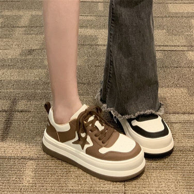 Tenis Deportivos Mujer con Plataforma Elevadora y Diseño de Estrella - Image 10