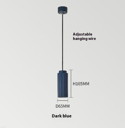 Lámpara Colgante Minimalista Tubo Ciruela - Diseño Moderno para Comedor y Sala - Image 22