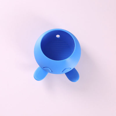 Maceta Decorativa de Suculenta Azul - Planta Artificial Interior - Image 3