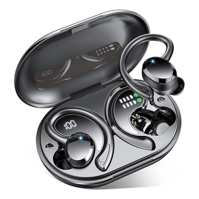 Auriculares Bluetooth con Gancho Inalámbricos y Pantalla Digital Inteligente - Image 7