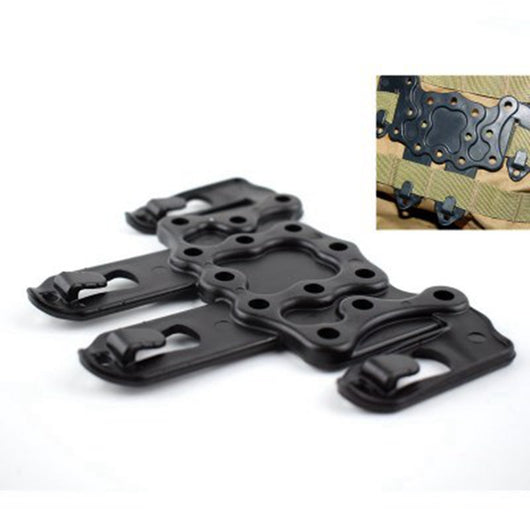 Funda Táctica Rápida Glock 17/19 y Beretta M9 con Sistema Molle y Adaptador Strike - Image 4
