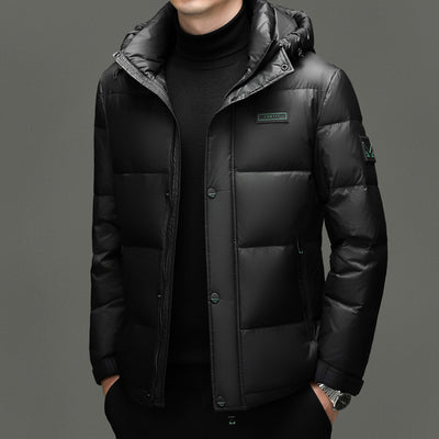 Chaqueta Casual Resistente al Viento y Frío con Capucha Desmontable - Image 2