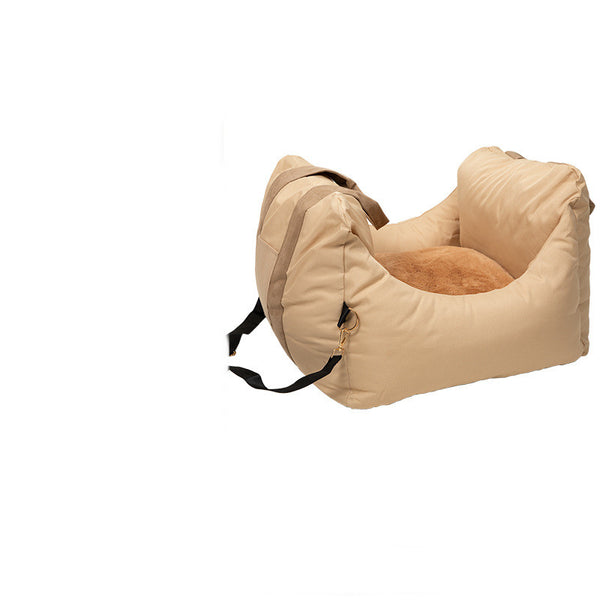Transportín de Auto para Perros con Cojín Cómodo