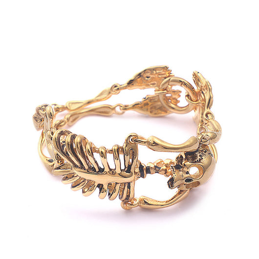 Pulsera Calavera de Acero Titanio para Hombre - Diseño Creativo y Personalizable - Image 7