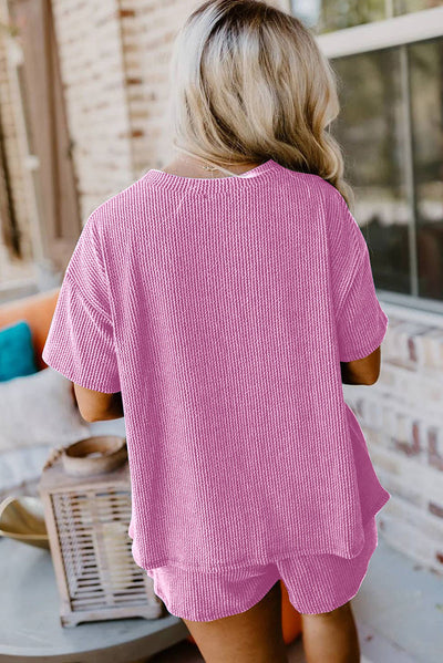 Conjunto de Dos Piezas: Camiseta y Shorts para Mujer - Image 9