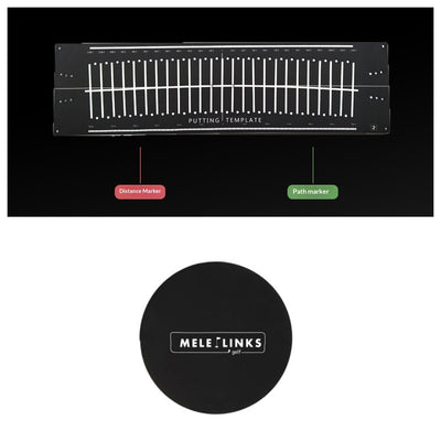 Tapete de Práctica de Golf con Guía de Trayectoria para Putting - Image 10
