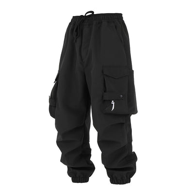 Pantalones Cargo Holgados de Trabajo con Bolsillos Grandes - Image 5