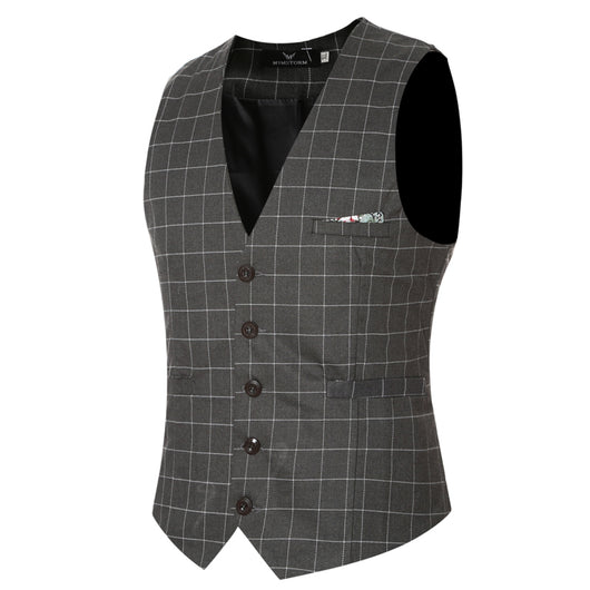 Chaleco Formal Coreano para Hombre Cuello en V - Image 2