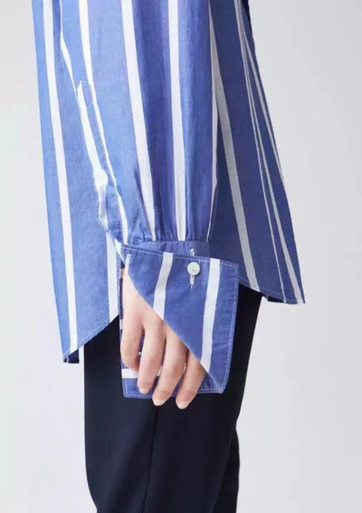 Blusa Suelta Manga Larga con Corte Tridimensional para Mujer - Image 10