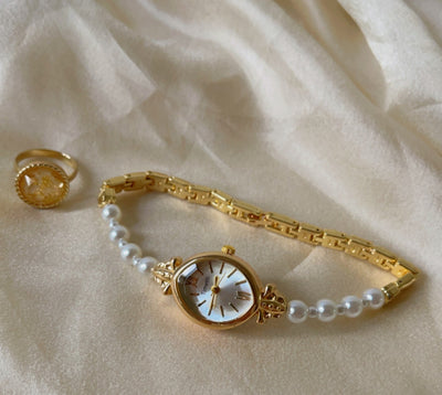 Reloj Pulsera Perla Lujo Minimalista para Mujer - Image 7