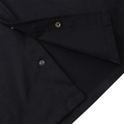 Camisa Gótica Suelta de Manga Larga para Hombre con Bolsillos de Cinta - Image 4