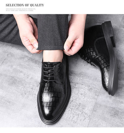 Zapatos de Cuero Formal para Hombre Transpirables - Image 11