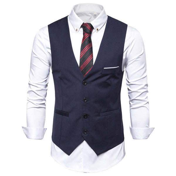 Chaleco de Vestir Casual Profesional para Hombre